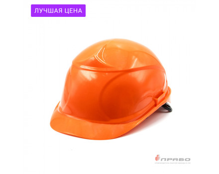 Каска защитная "Юнона" с храповиком, ремнём и пазами для наушников оранжевая Каска защитная "Юнона" с храповиком, ремнём и пазами для наушников оранжевая