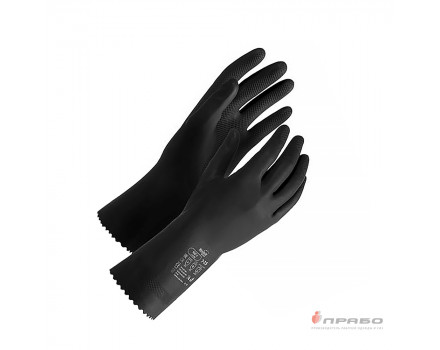 Перчатки химстойкие латексные Manipula КЩС-2 (L-U-032/CG-943)